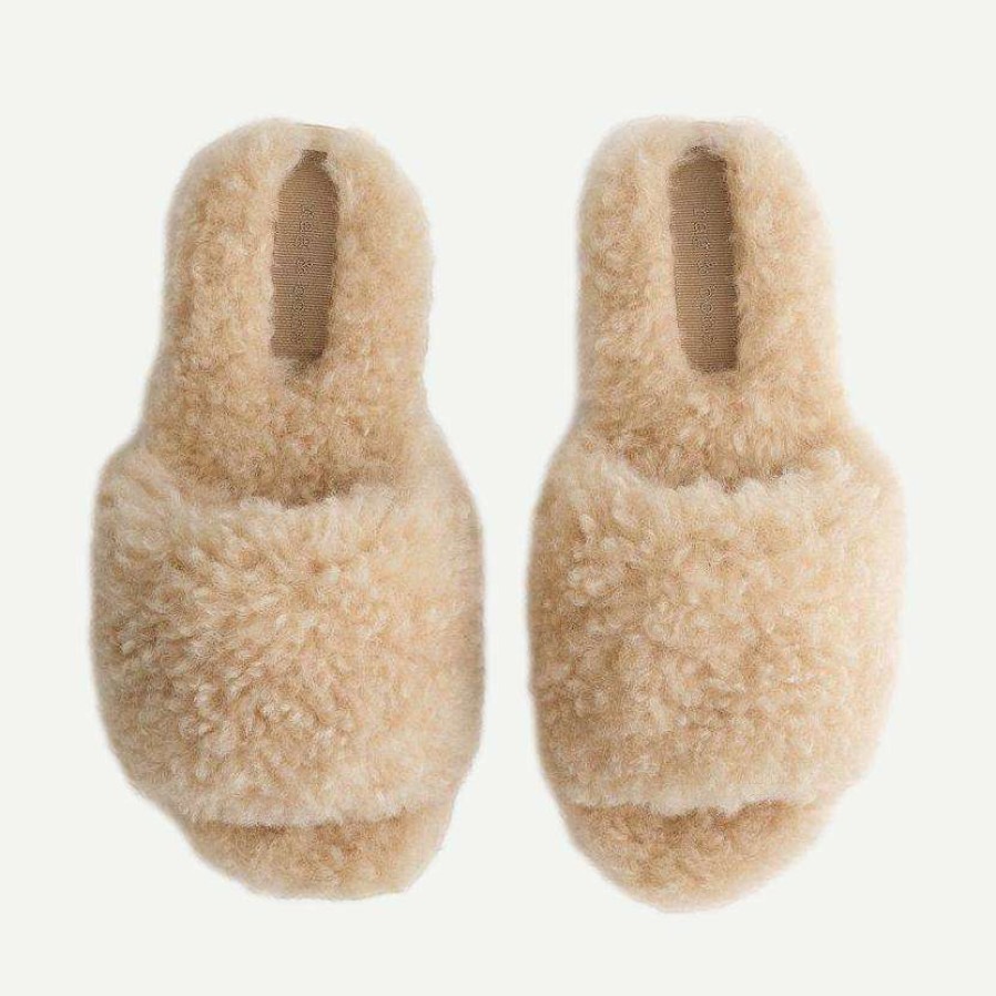 Womens * | Rag & Bone Eria Sandal Faux Furr Ivory Womens