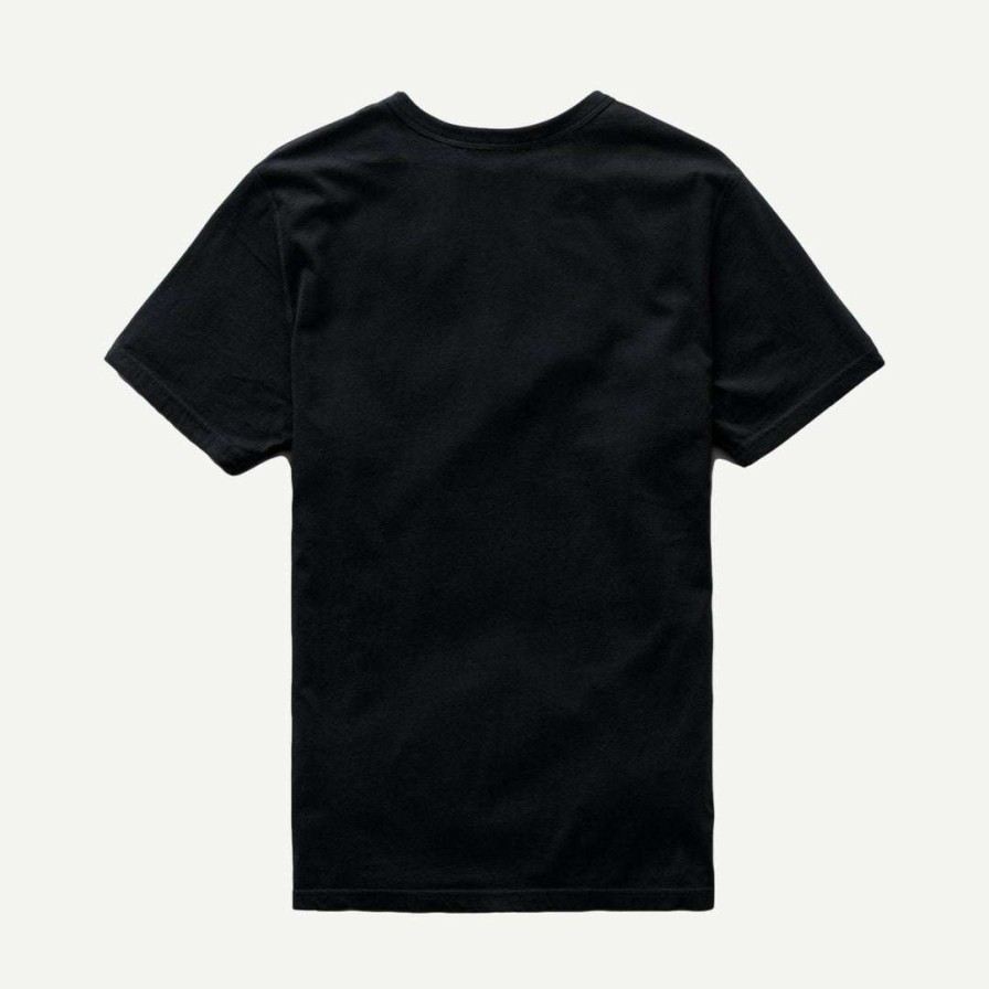 Tees * | Reigning Champ Knit Ringspun Jersey T-Shirt Black