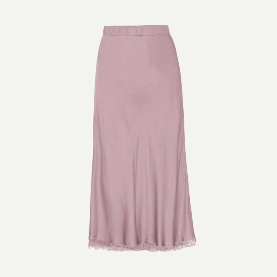 Womens * | Nation Ltd Womens Mabel Bias Skirt Hopeless Romantic