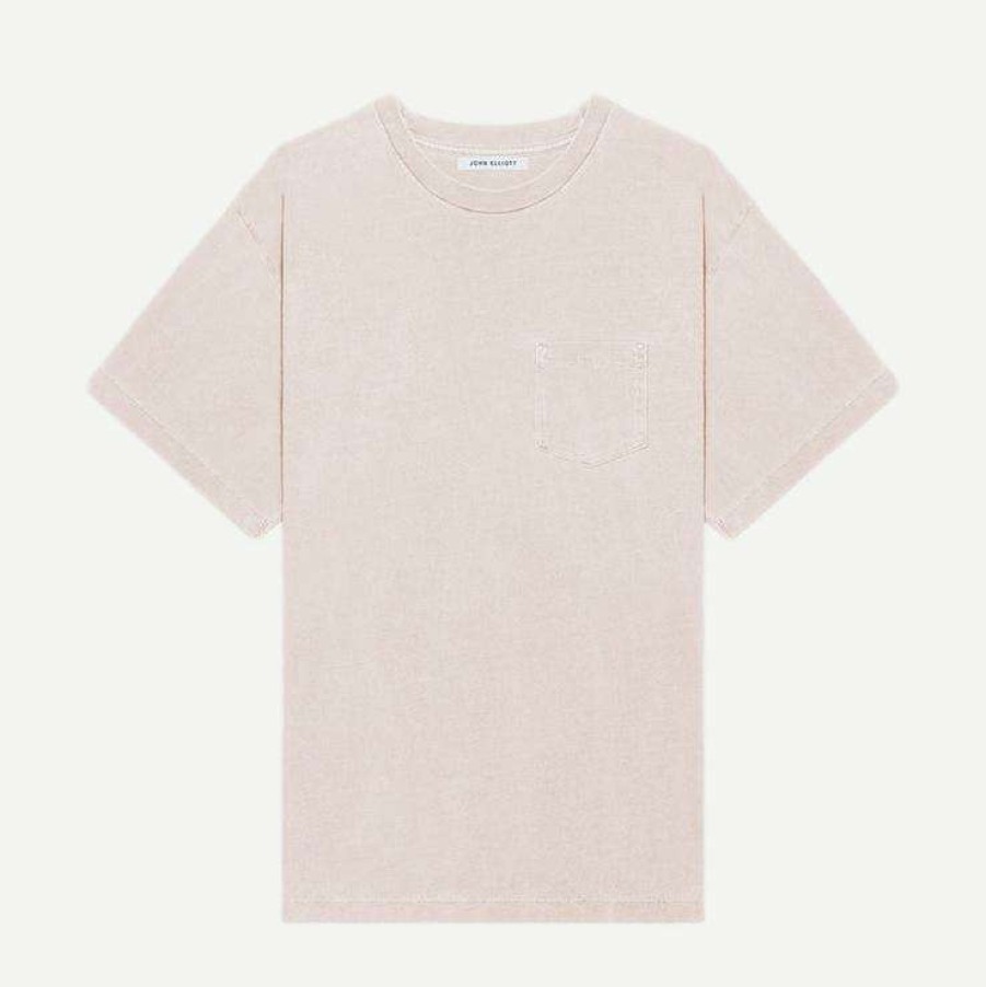 Tees * | John Elliott Mens Lucky Pocket Tee Twilight