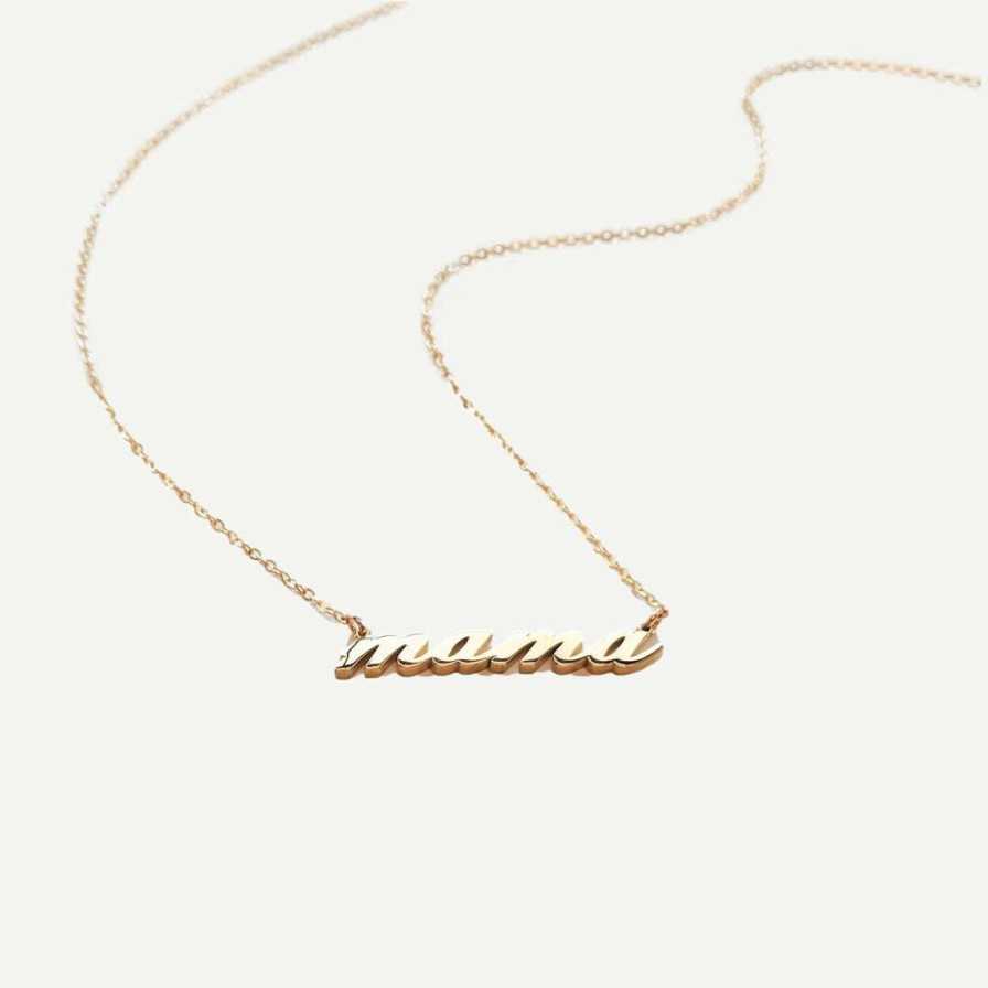 Womens * | Thatch Script Mama Necklace