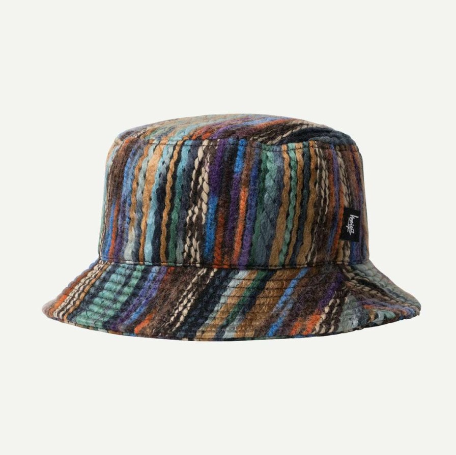 Womens * | Stussy Mens Mixed Yarn Stock Bucket Hat