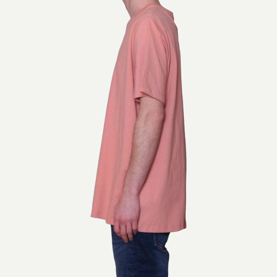 Tees * | Galvanic Core Tee In Pale Pink Mens