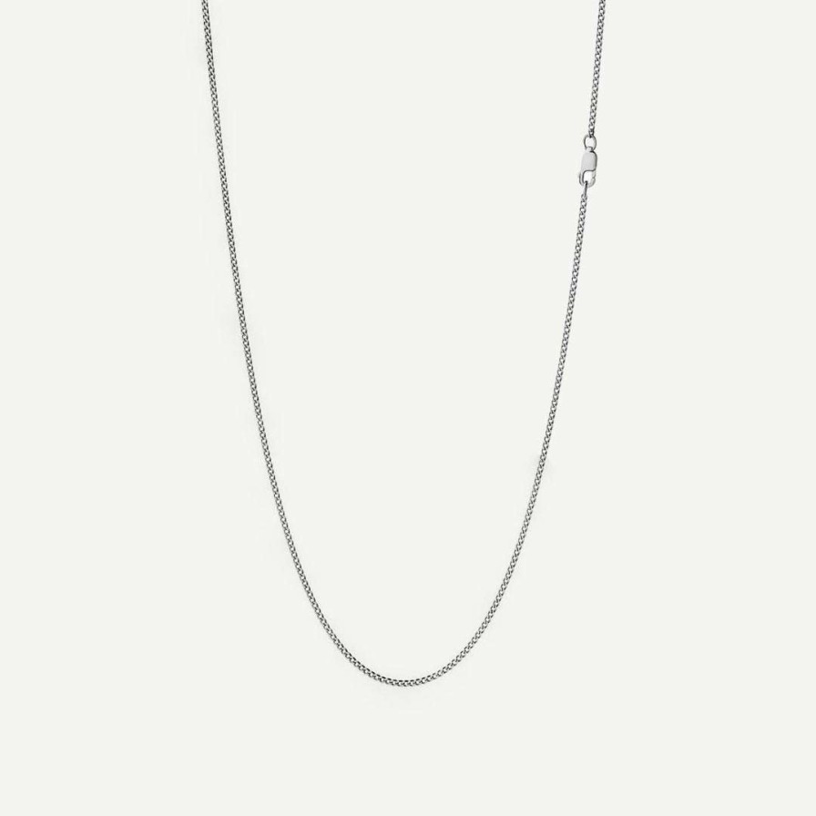 Womens * | Miansai 1.3Mm Ss Cuban Chain 24 Accessories