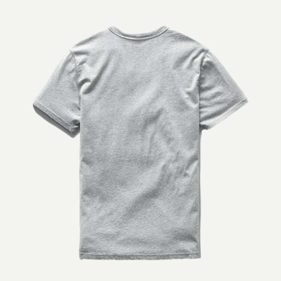 Tees * | Reigning Champ Light Weight Drop Shadow T-Shirt Mens