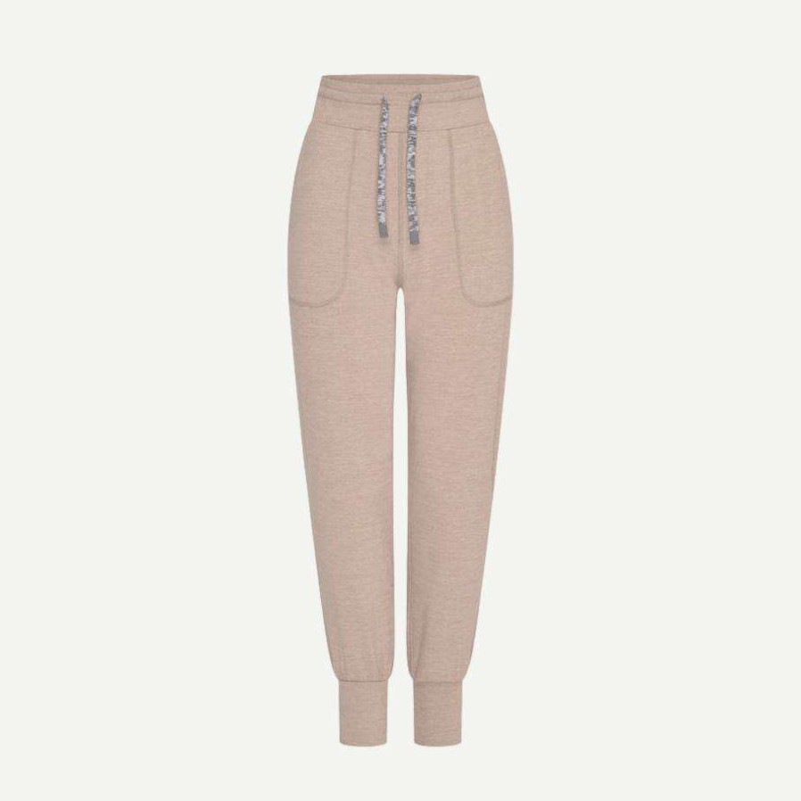 Womens * | Varley Womens Parkhurst Jogger Taupe Marl