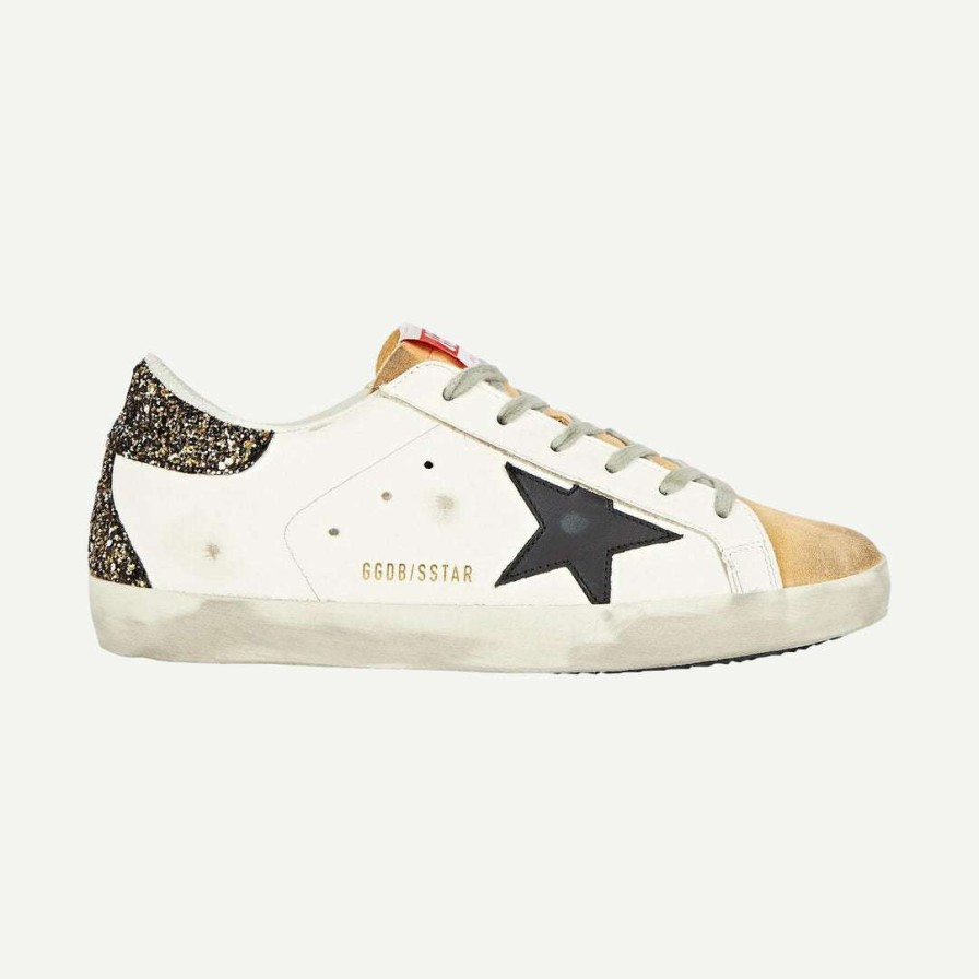 Womens * | Golden Goose Womens Superstar Leather Cappuccino