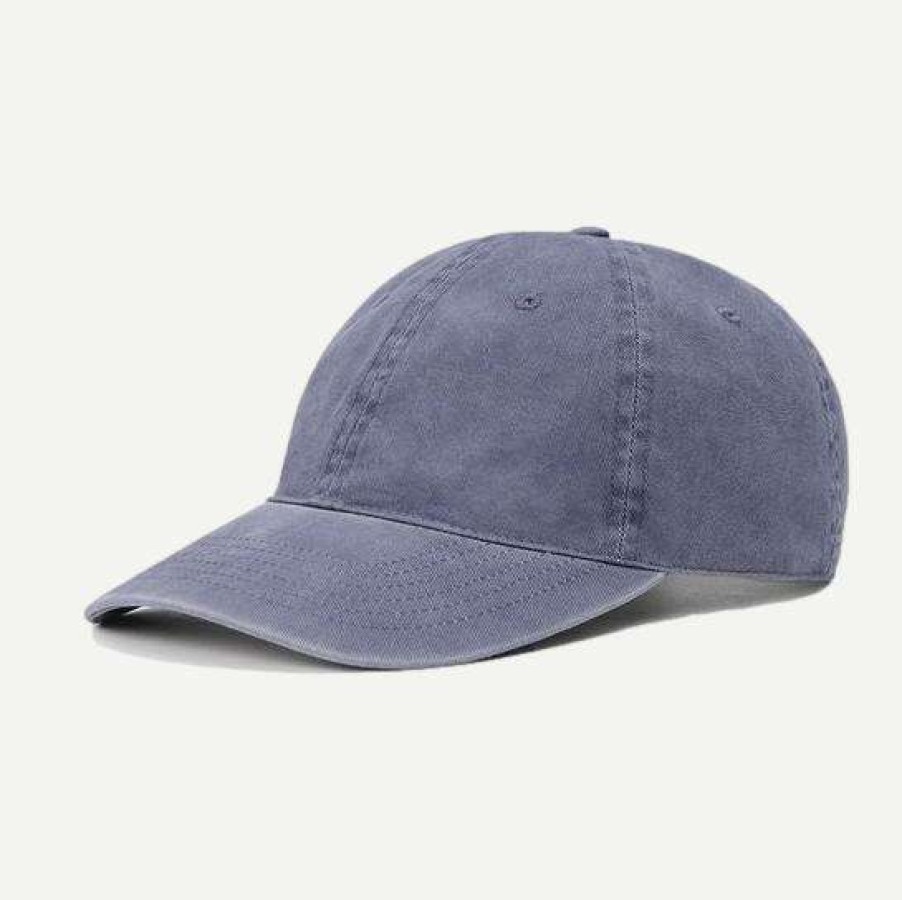 Mens * | John Elliott Mens Dad Hat Washed Navy