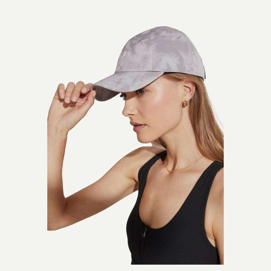 Womens * | Varley Womens Niles Active Cap Soft Grey Tie Dye