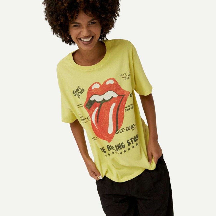 Tee & Tanks * | Daydreamer Rolling Stones 1978 Boyfriend