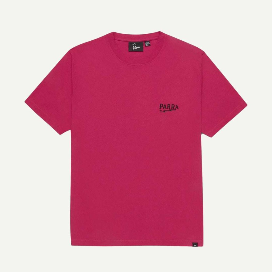 Tees * | By Parra Angry T-Shirt- Purplepink Tees