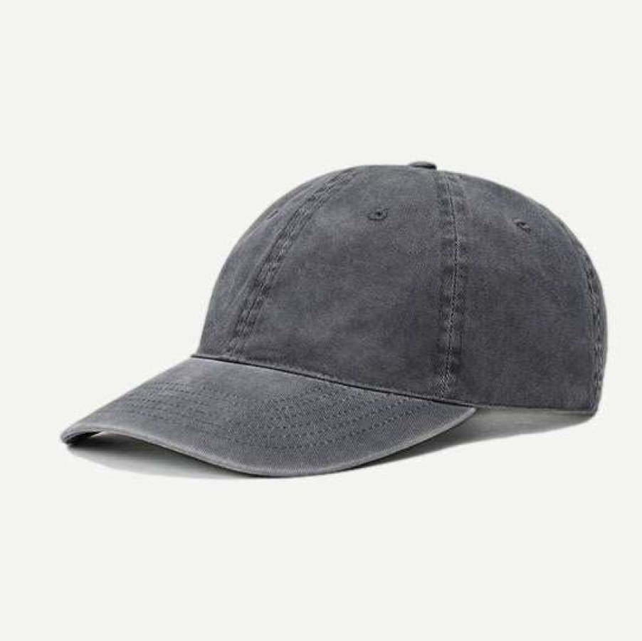 Mens * | John Elliott Mens Dad Hat Washed Black