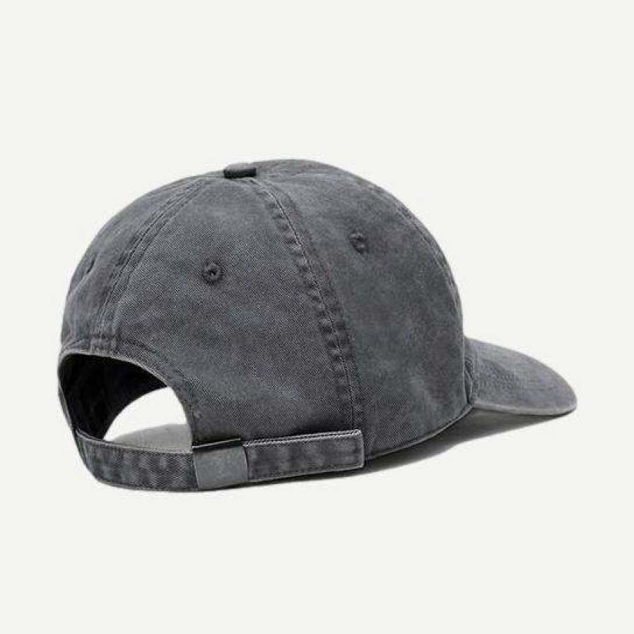 Mens * | John Elliott Mens Dad Hat Washed Black