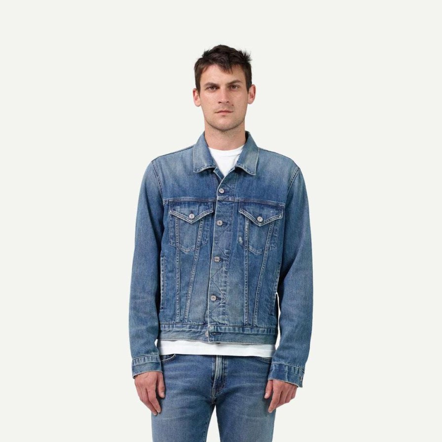 Mens * | Citizens Of Humanity Classic Denim Jacket Wilkes Mens