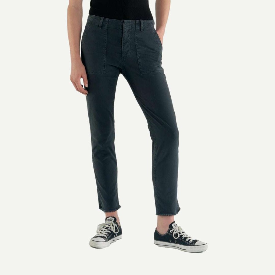 Womens * | Nili Lotan Womens Jenna Pant Marine Blue