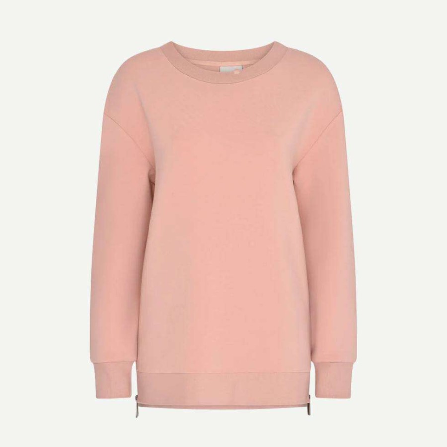 Womens * | Varley Charter Sweat Rose Dust Womens