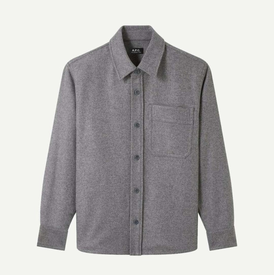 Mens * | A.P.C. Mens Surchemise Basile