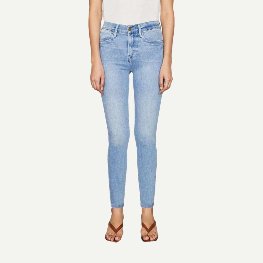 Womens * | Frame Denim Womens Le High Skinny Double Needle In Tropic