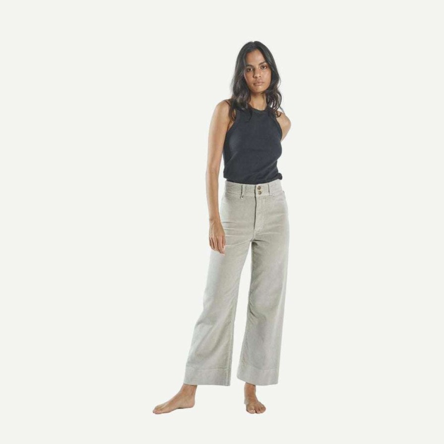 Womens * | Thrills Belle Cord Pant Gravel Womens