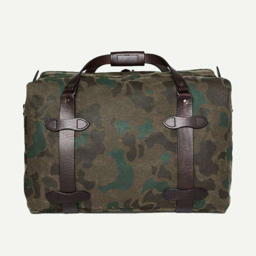 Womens * | Filson Accessories Waxed Rugged Twill Duffle Medium