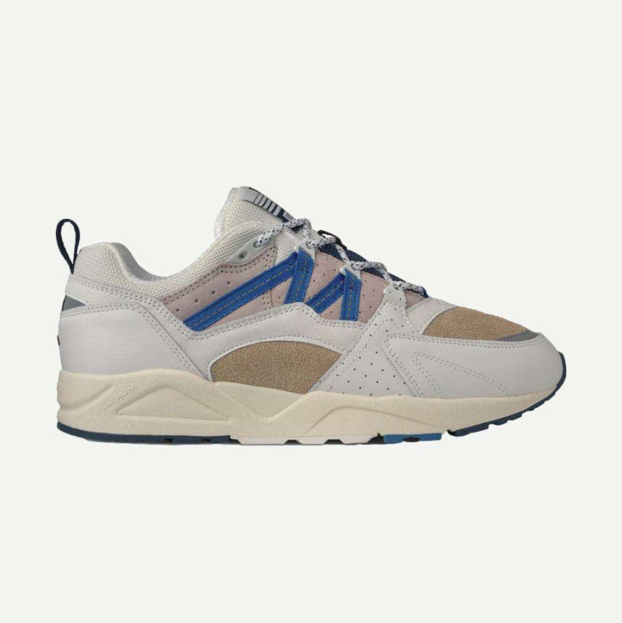 Mens * | Karhu Mens Fusion 2.0 Bright White/Vallarta Blue