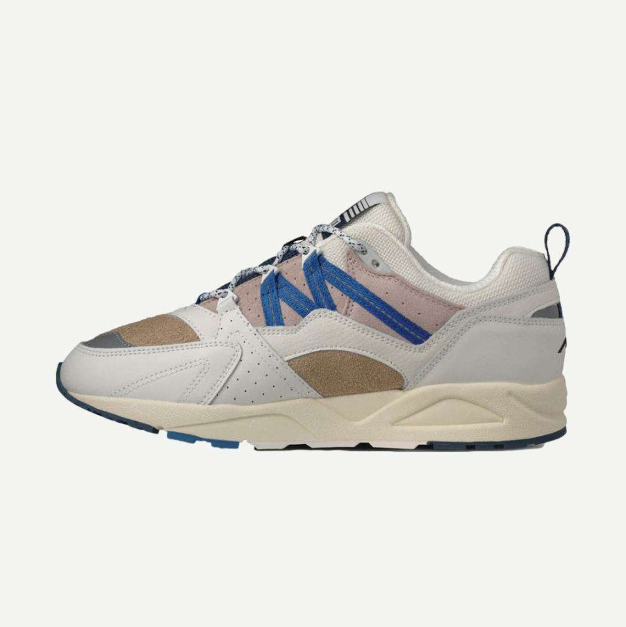 Mens * | Karhu Mens Fusion 2.0 Bright White/Vallarta Blue