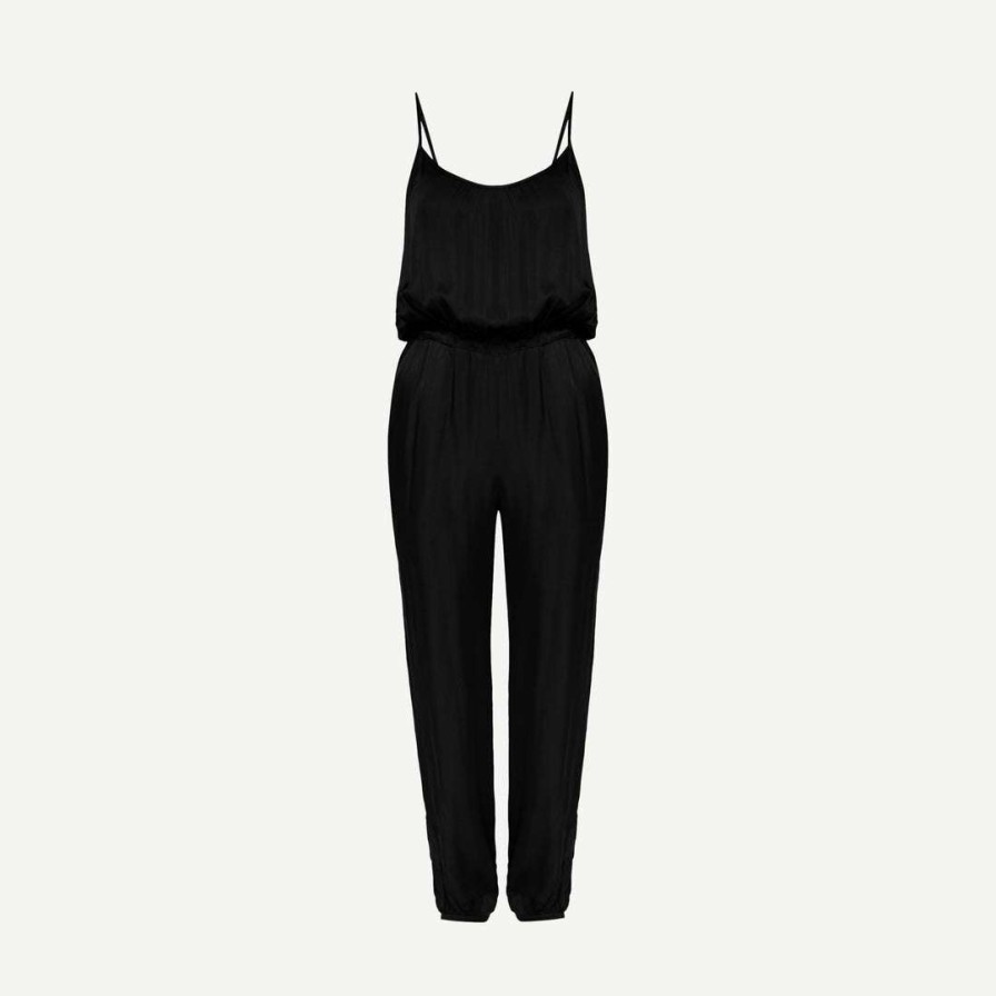 Womens * | Nation Ltd Womens Hailey Easy Jumpsuit Black