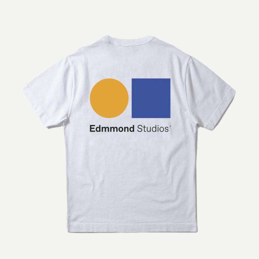 Tees * | Edmmond Studios Mens Jett White