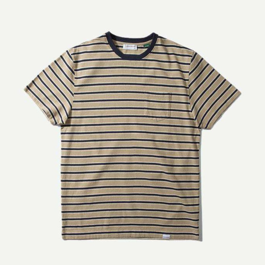 Tees * | Edmmond Studios Willa Stripes Tan