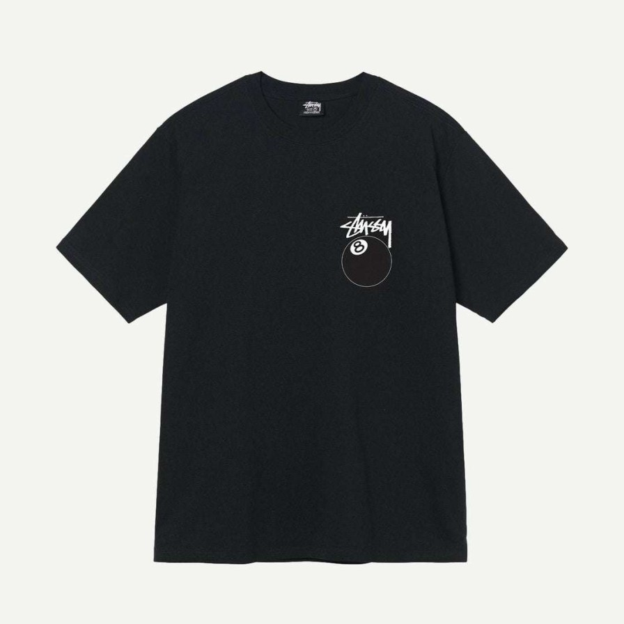 Tees * | Stussy 8 Ball Tee Black Mens