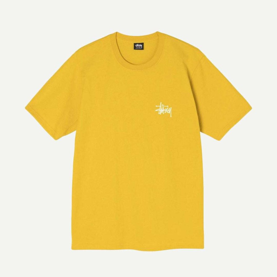 Tees * | Basic Stussy Tee Honey