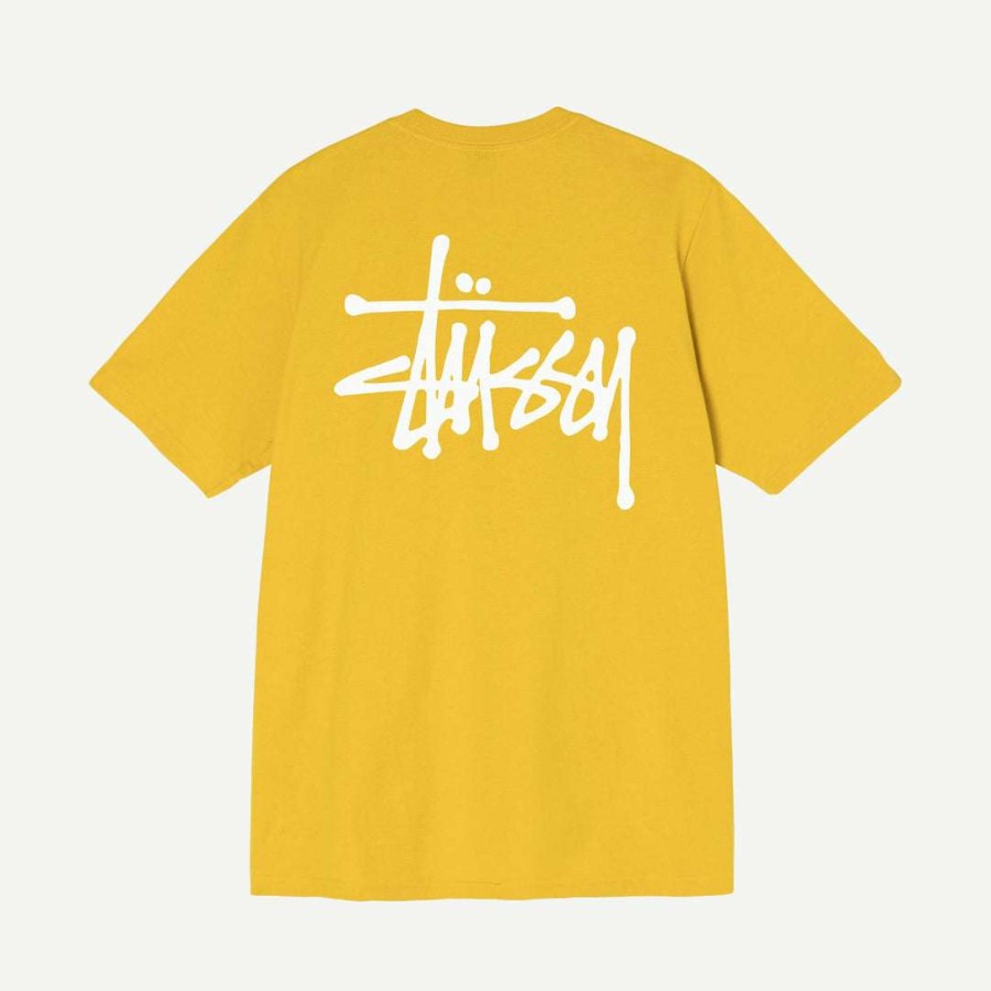 Tees * | Basic Stussy Tee Honey