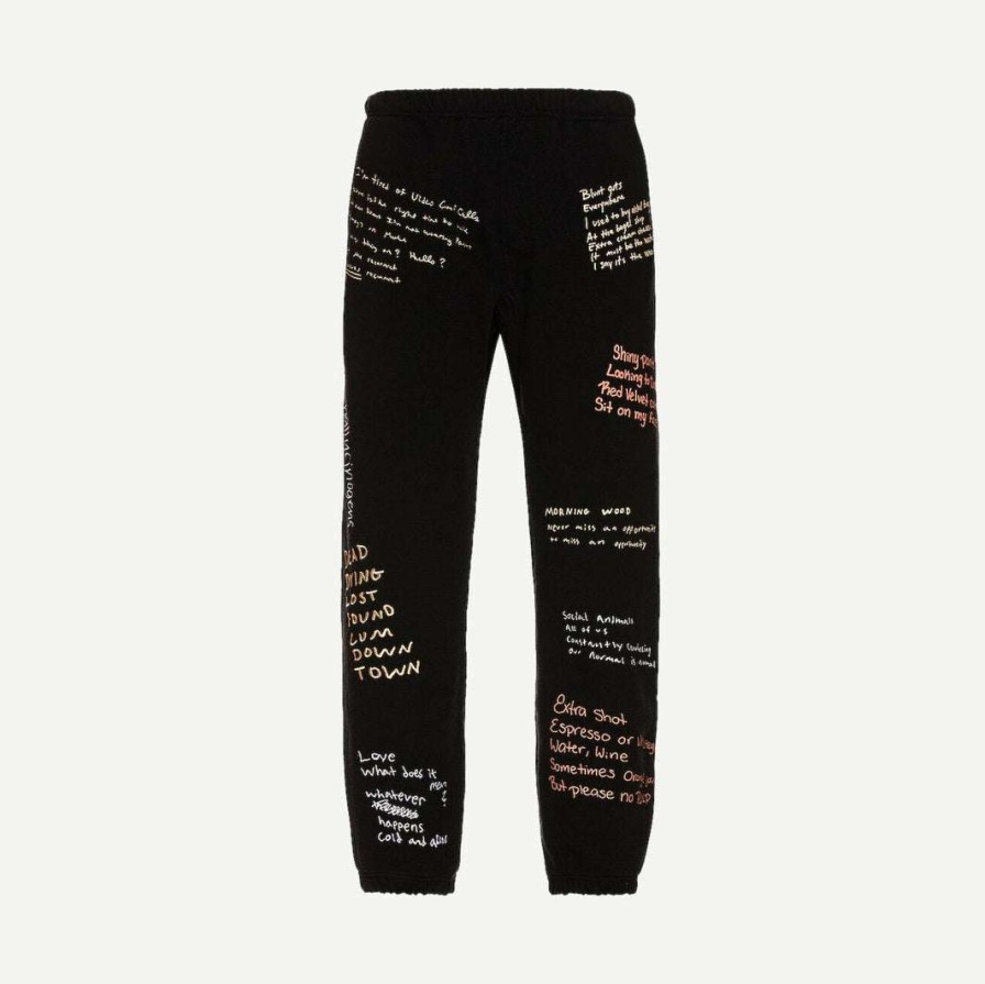 Mens * | Pleasures Black Remote Seat Pant