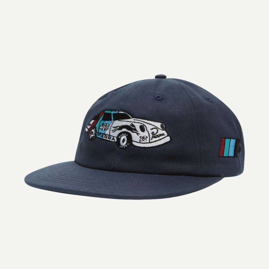 Mens * | By Parra Parra Racing Team 6 Panel Hat Mens