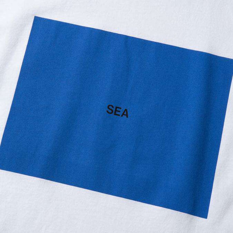 Tees * | Edmmond Studios Sea Block White Mens