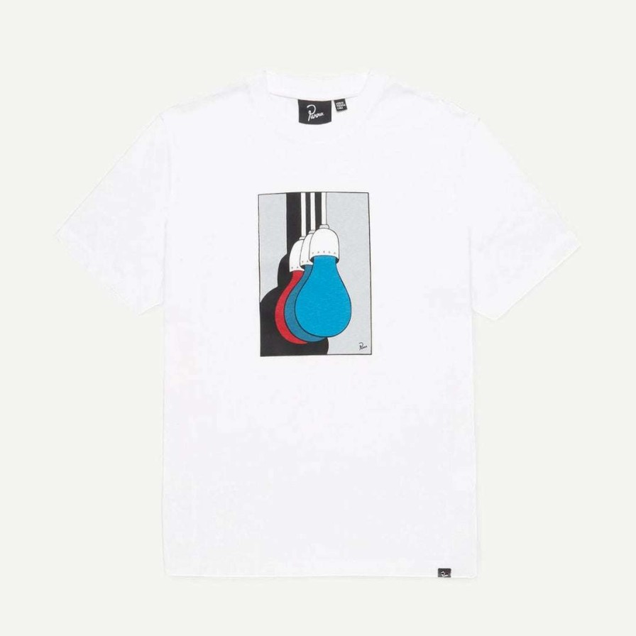 Tees * | By Parra Lightbulbs T-Shirt White