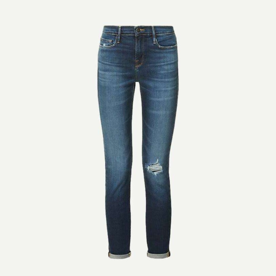 Womens * | Frame Denim Le Garcon In Caribou Womens