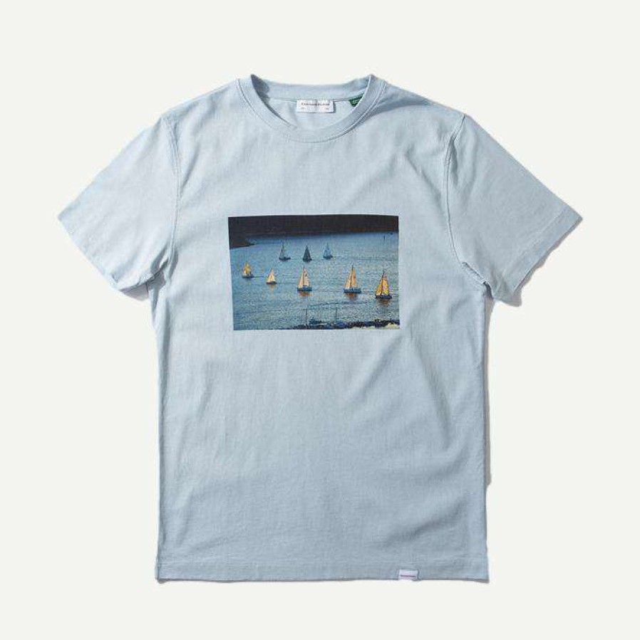 Tees * | Edmmond Studios Race Light Blue