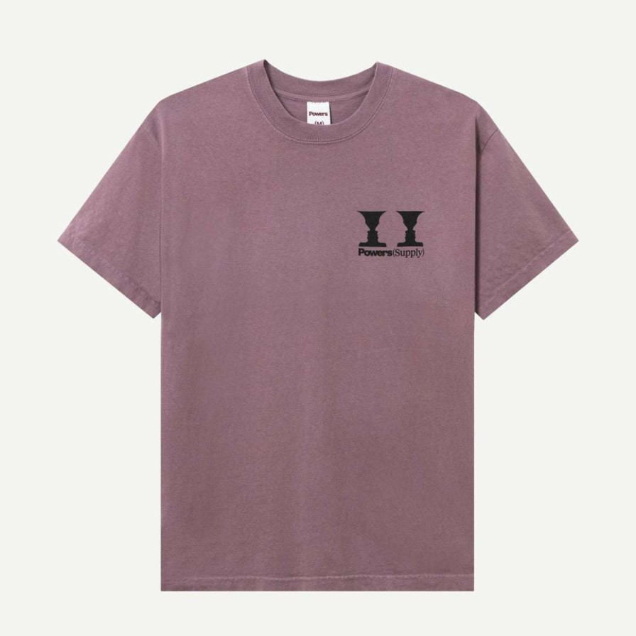 Tees * | Powers Ultimate Relaxation Tee Muted Plum Mens