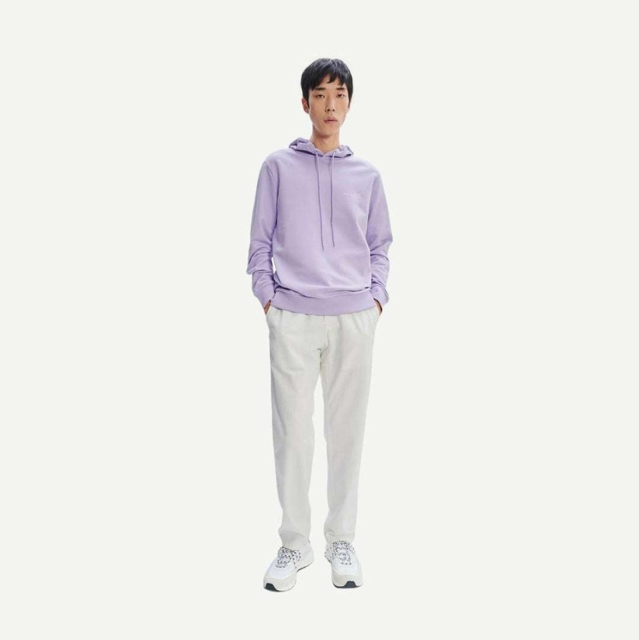 Mens * | A.P.C. Hoodie Item H In Violet Mens