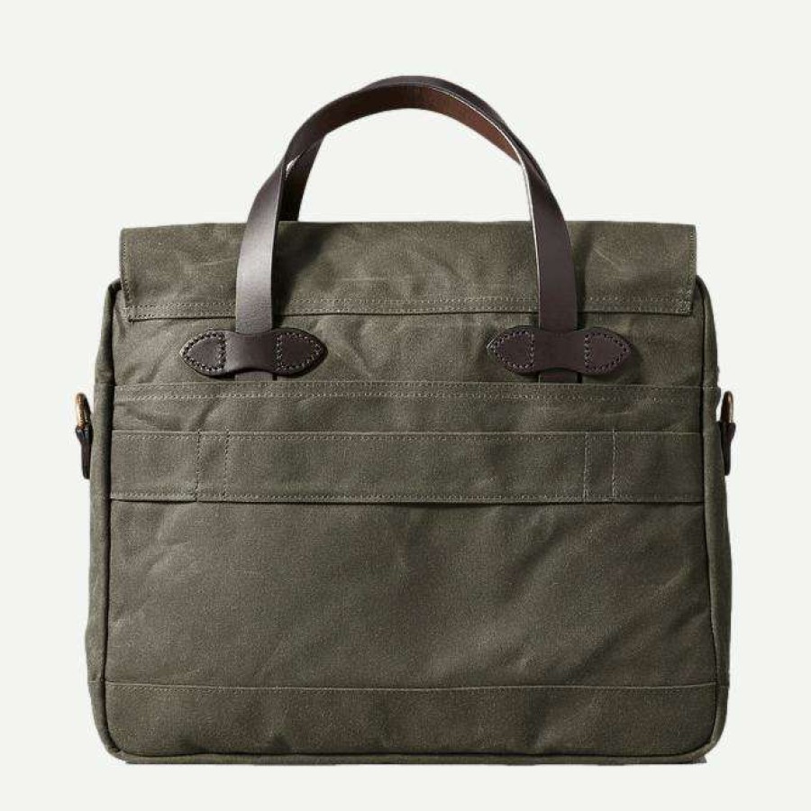 Womens * | Filson 24 Hour Tin Briefcase Otter Green