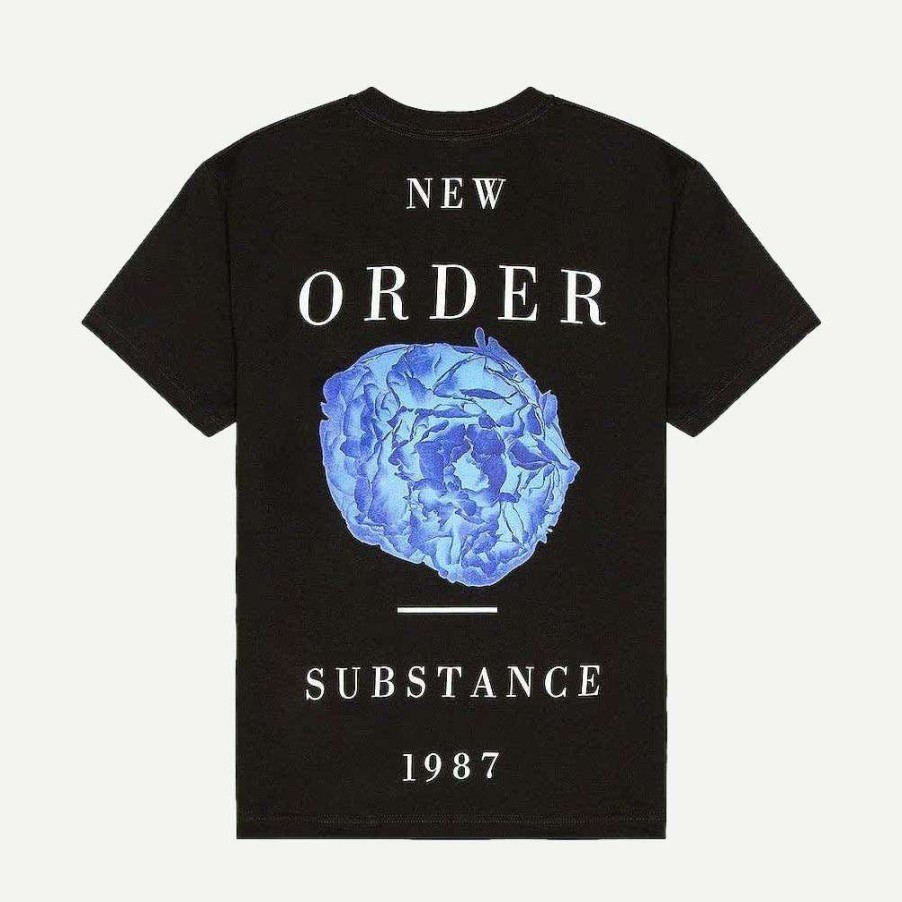 Tees * | Pleasures Black Substance Tee Mens