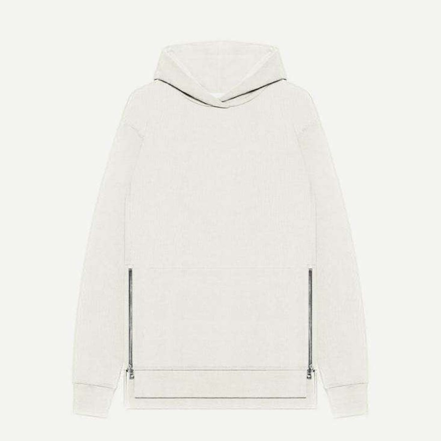 Mens * | John Elliott Mens Hooded Villain Salt