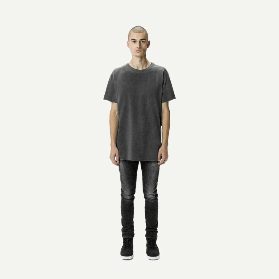 Tees * | John Elliott Anti-Expo Tee Black Mens