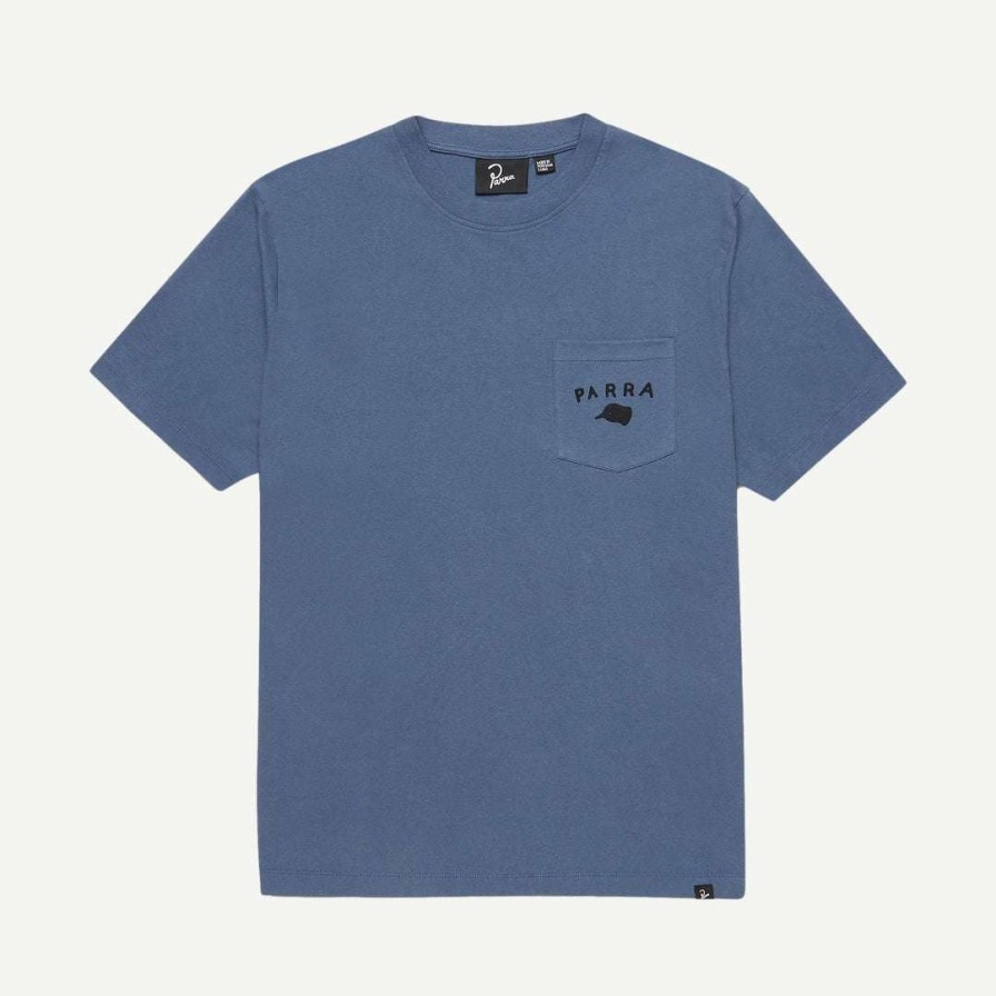 Tees * | By Parra Mens Chickenhead T-Shirt Indigo