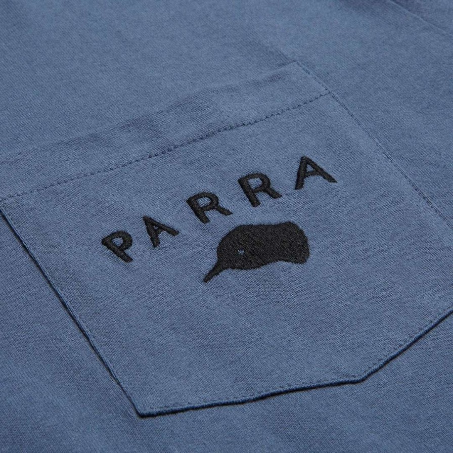 Tees * | By Parra Mens Chickenhead T-Shirt Indigo